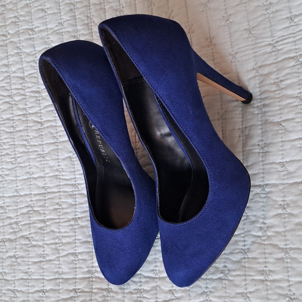 Royal Blue Rock Republic Heels